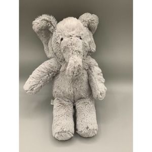 Pottery Barn Kids Grey ELEPHANT Plush With Straps Pocket Bottle holder? PBK 2017